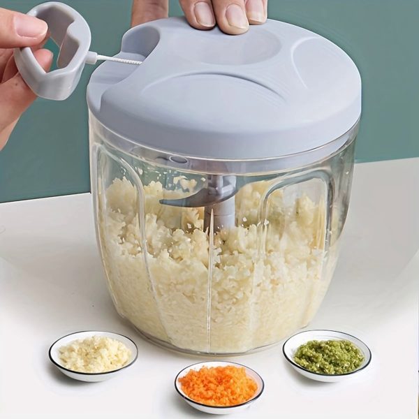 Hand-Pulled Multipurpose Chopper & Cutter β Fast & Easy Kitchen Helper