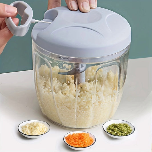 Hand-Pulled Multipurpose Chopper & Cutter โ Fast & Easy Kitchen Helper