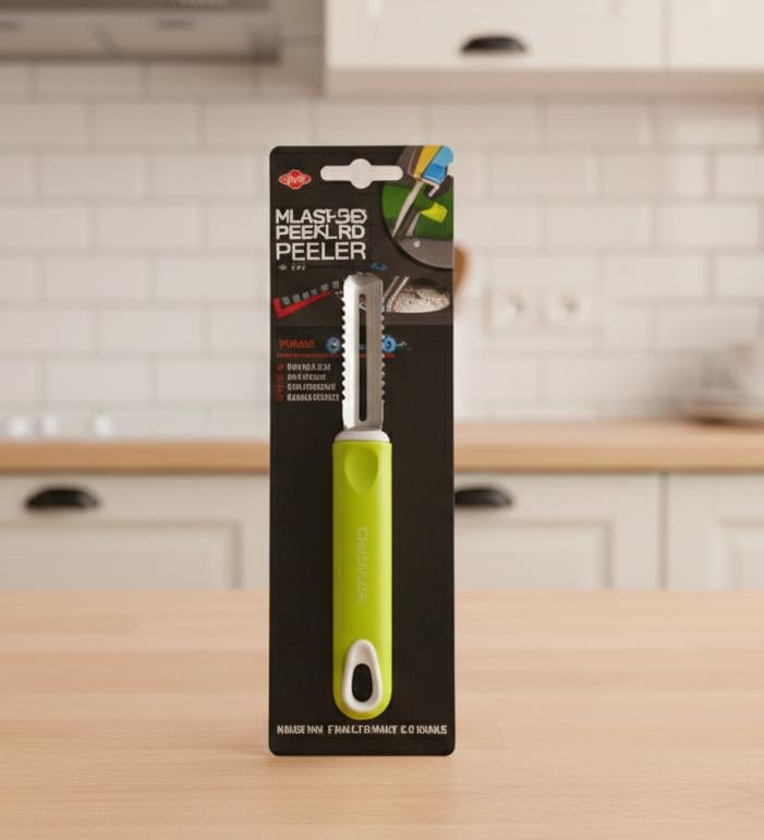 Multi Purpose Serrated Vegetable Peeler – Sharp and Comfortable Kitchen Tool
