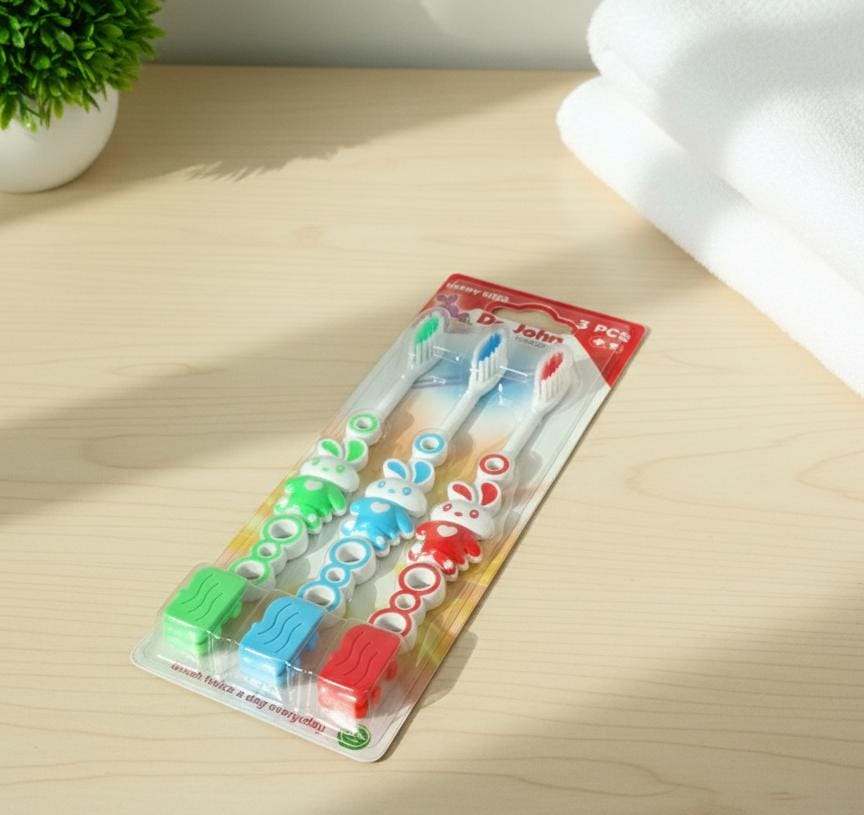 Kids Soft Toothbrush Set – Fun and Safe Brushing for Children