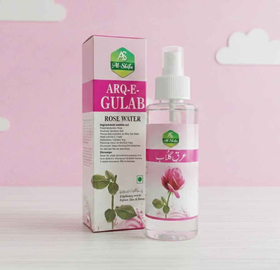 Al Shifa Arq e Gulab Spray – Pure and Natural Rose Water for Skin Care