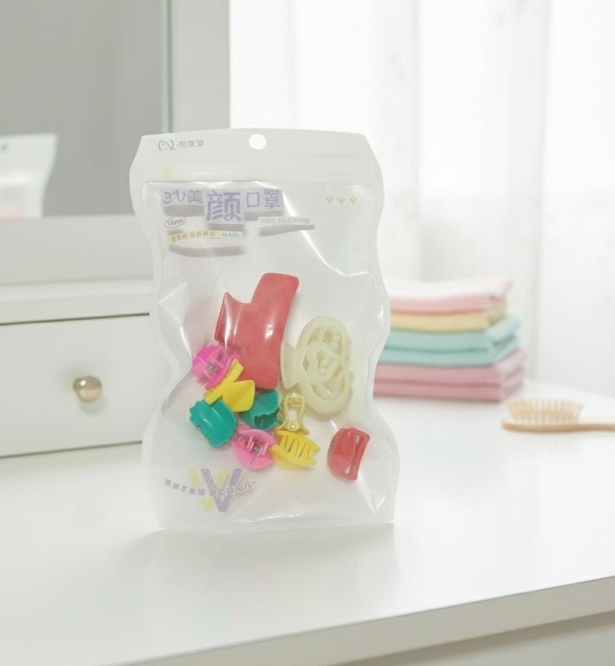 Premium 10-Piece Hair Claw Clips Set – Stylish & Strong Hold for All Hair Types