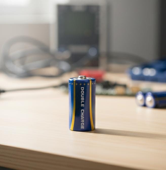 Premium Double Charge Battery – Heavy Duty Power for Remote, Toys & Clocks