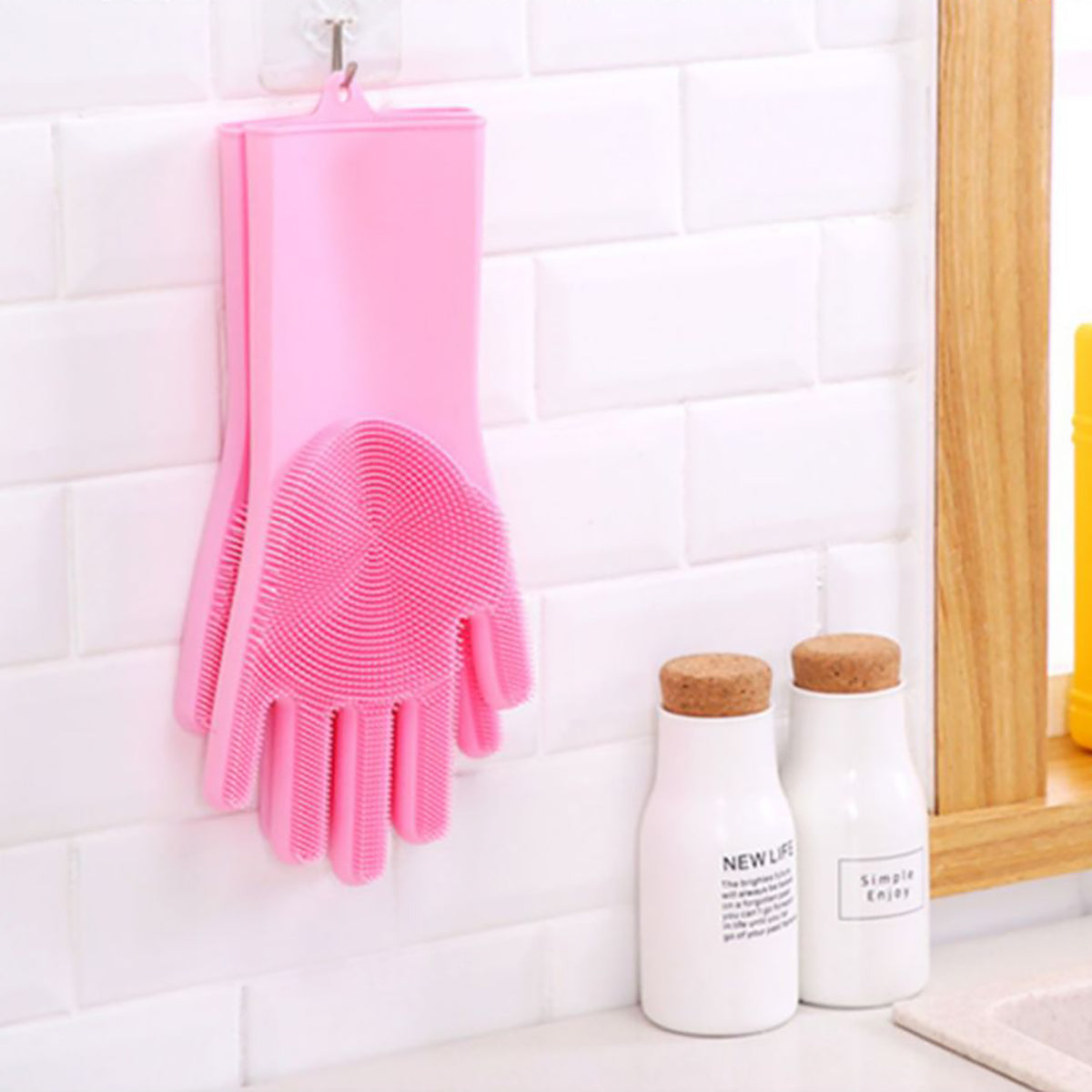 Silicone Washing Gloves