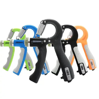 Adjustable Exerciser Hand Gripper With Counter Strengthener
