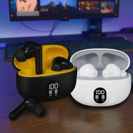 TWS Wireless Earbuds with LED Display