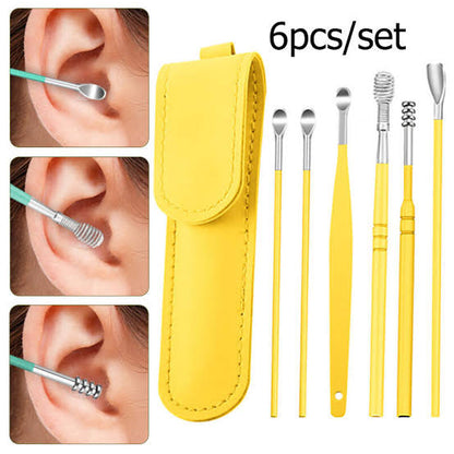 Pack of 6 Ear Pick Wax Remover Kit