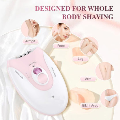 Daling DL-6032 Cordless Epilator – Painless Hair Removal for Women