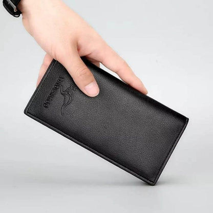 Men’s PU Leather Wallet – Stylish and Slim Bi Fold Design for Daily Use