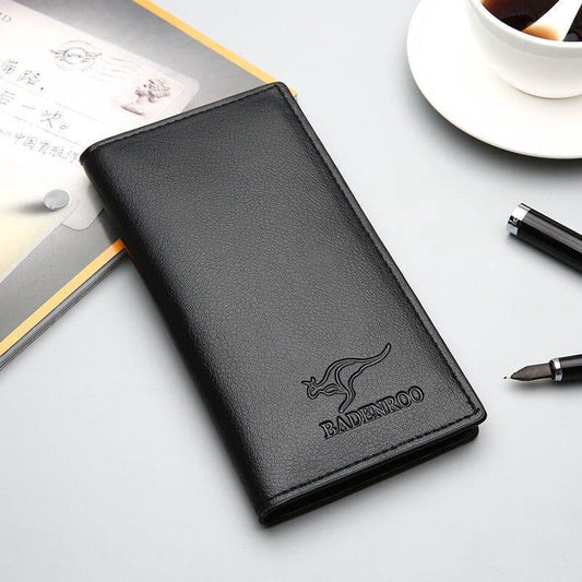 Men’s PU Leather Wallet – Stylish and Slim Bi Fold Design for Daily Use