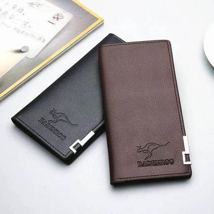 Men’s PU Leather Wallet – Stylish and Slim Bi Fold Design for Daily Use