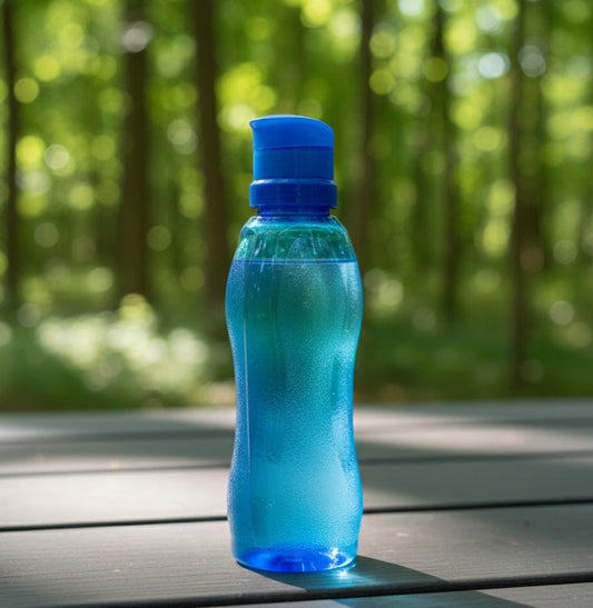 Premium Ergonomic Aqua Blue Water Bottle – Stylish and Leak Proof for Daily Use