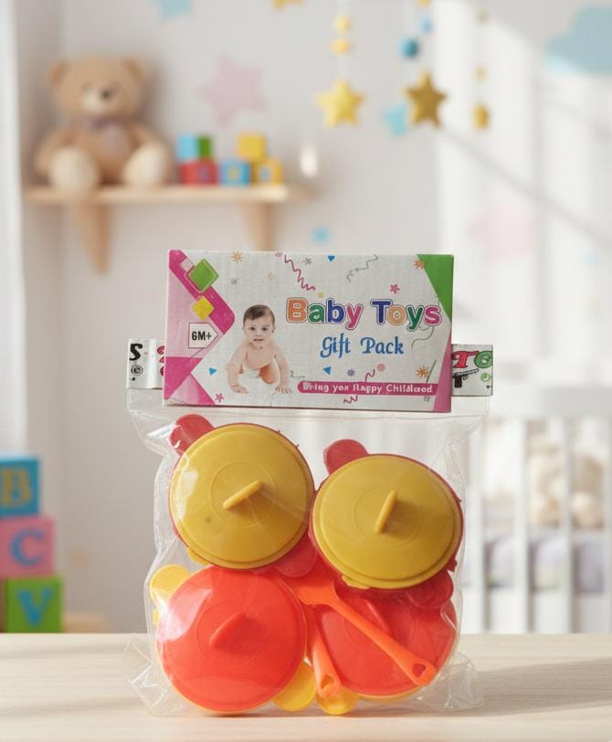 Colorful Baby Toys Kitchen Gift Pack – Fun and Educational Play Set for Toddlers