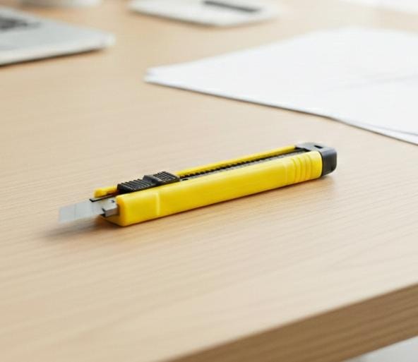 Heavy Duty Paper Cutter and Utility Knife – Sharp and Safe Cutting Tool for Daily Use