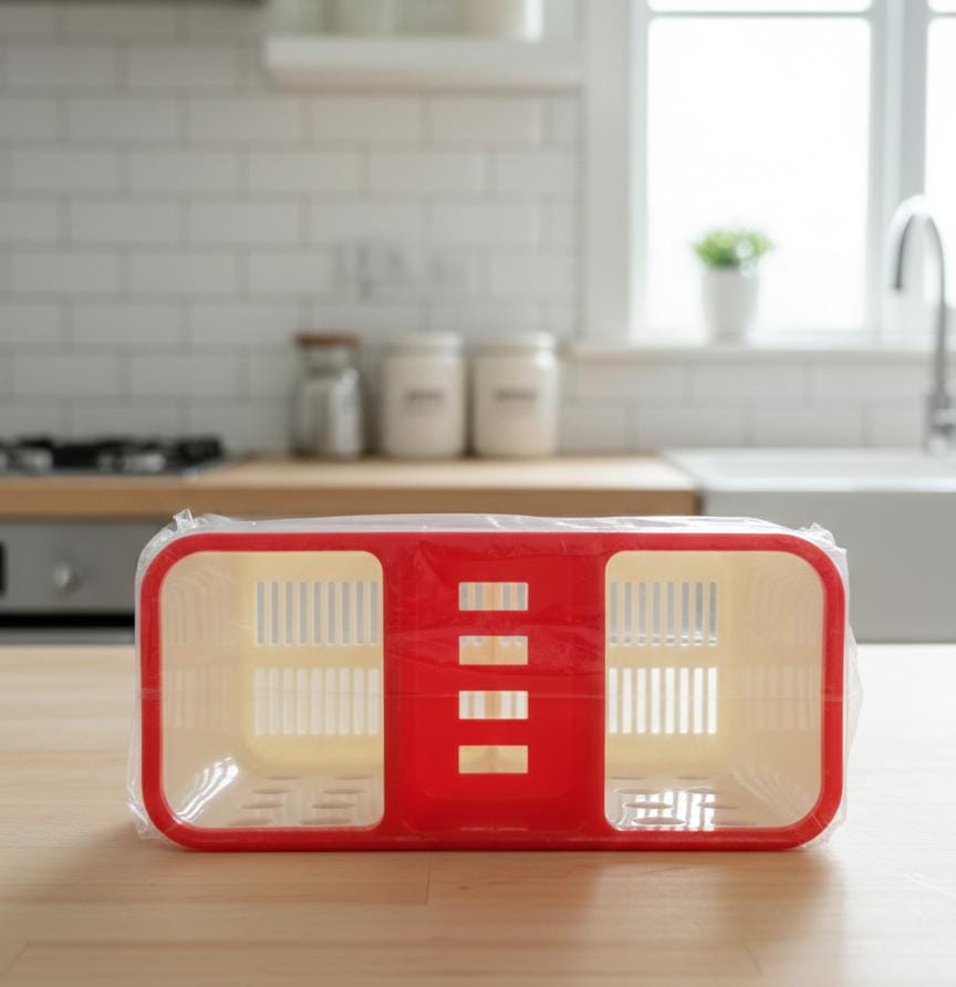 Heart Themed Cutlery Holder – Stylish and Practical Kitchen Organizer