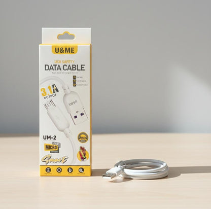 Fast Charging Micro USB Data Cable – 3.1A High Speed and Reliable Performance