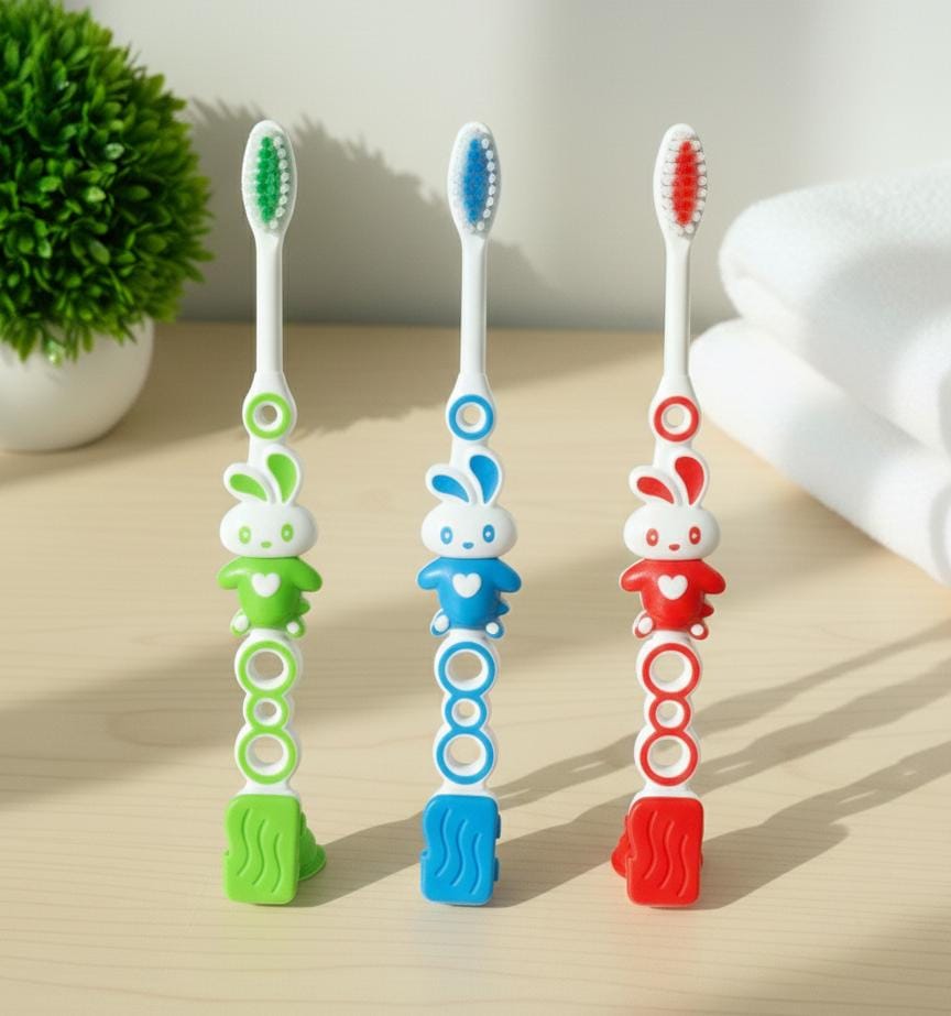 Kids Soft Toothbrush Set – Fun and Safe Brushing for Children