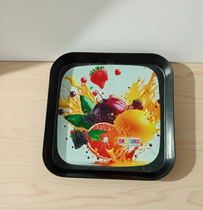 Fruit Print Serving Tray – Stylish and Durable Square Melamine Tray