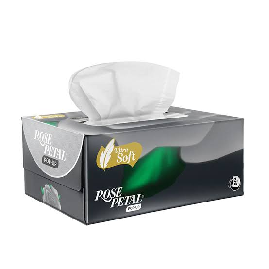 Rose Petal Luxury Facial Tissues – Soft Strong and Hygienic for Daily Use