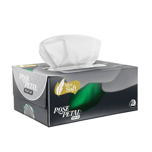 Rose Petal Luxury Facial Tissues – Soft Strong and Hygienic for Daily Use