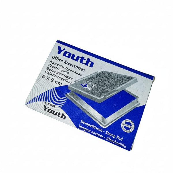 Blue Ink Pad – Reliable Stamp Pad for Office Bank and School Use