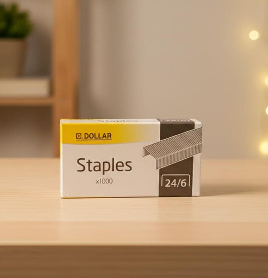 Premium Quality Galvanized Steel Staples – Strong and Reliable Office Stationery