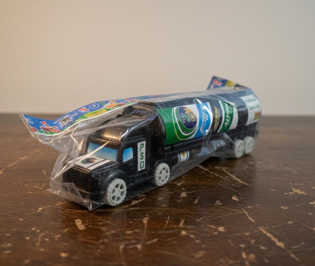 PSO Oil Tanker Toy Truck – Realistic and Durable Transport Toy for Kids