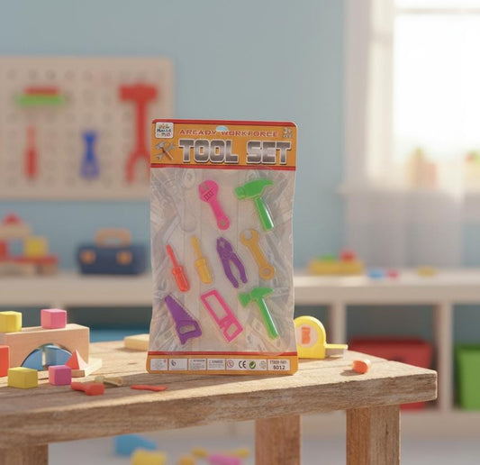 Arcady Workforce Kids Tool Set – Fun and Educational Construction Toy for Toddlers