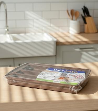 Premium Compact Dish Drying Rack – Smart Self Draining Kitchen Organizer