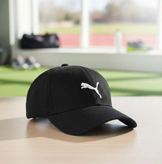 Puma Unisex Adjustable Cap – Sleek Black Athletic Hat for Daily Wear