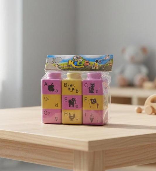 Educational ABC Alphabet Building Blocks – Fun and Interactive Learning Toy for Kids