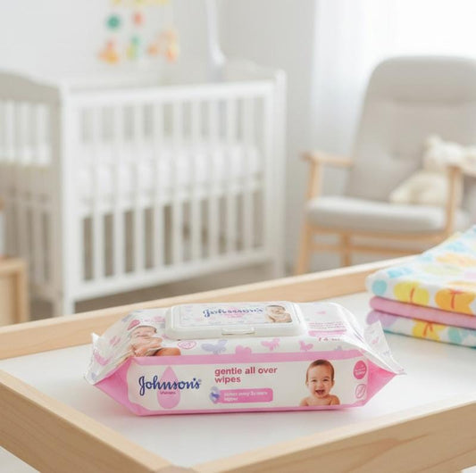 Johnson’s Gentle All Over Baby Wipes – Soft &amp; Safe Care