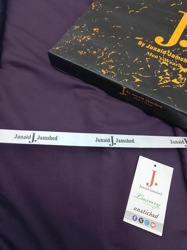 Men’s Premium Unstitched Wash &amp; Wear Suit – Deep Regal Purple