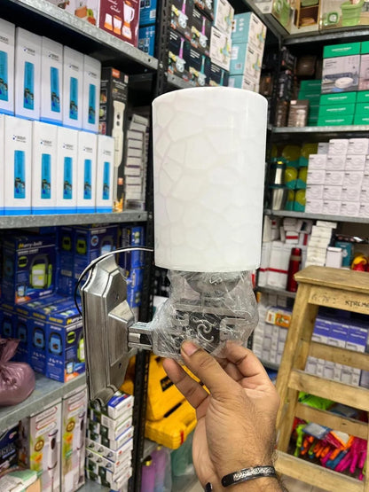 Modern Quartz Design LED Wall Lamp – Minimalist Aesthetic & Soft Ambient Lighting