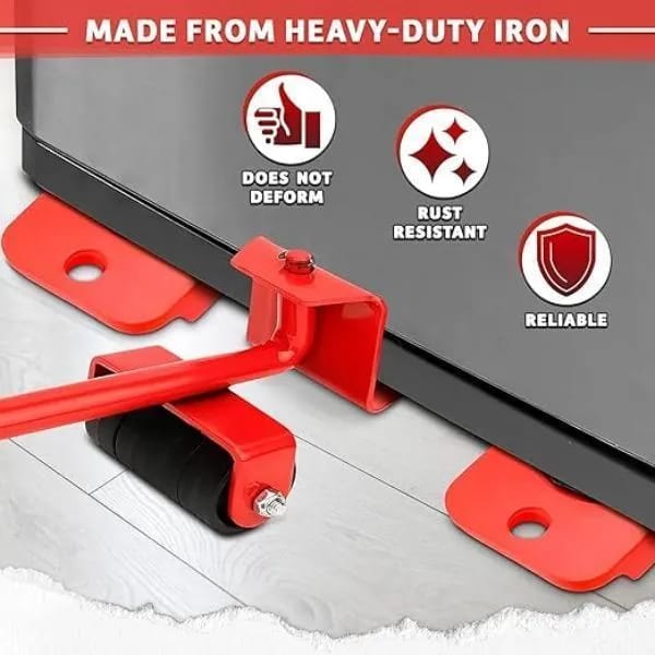 Heavy-Duty Metal Furniture Mover Tool Set – Effortless Lifting &amp; Shifting