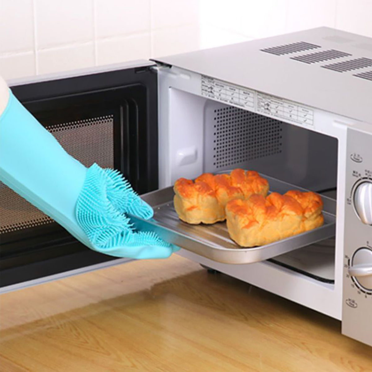 Silicone Washing Gloves